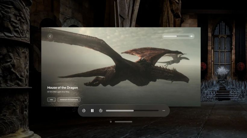 The Second Season of ‘House of the Dragon’ and Apple Vision Pro